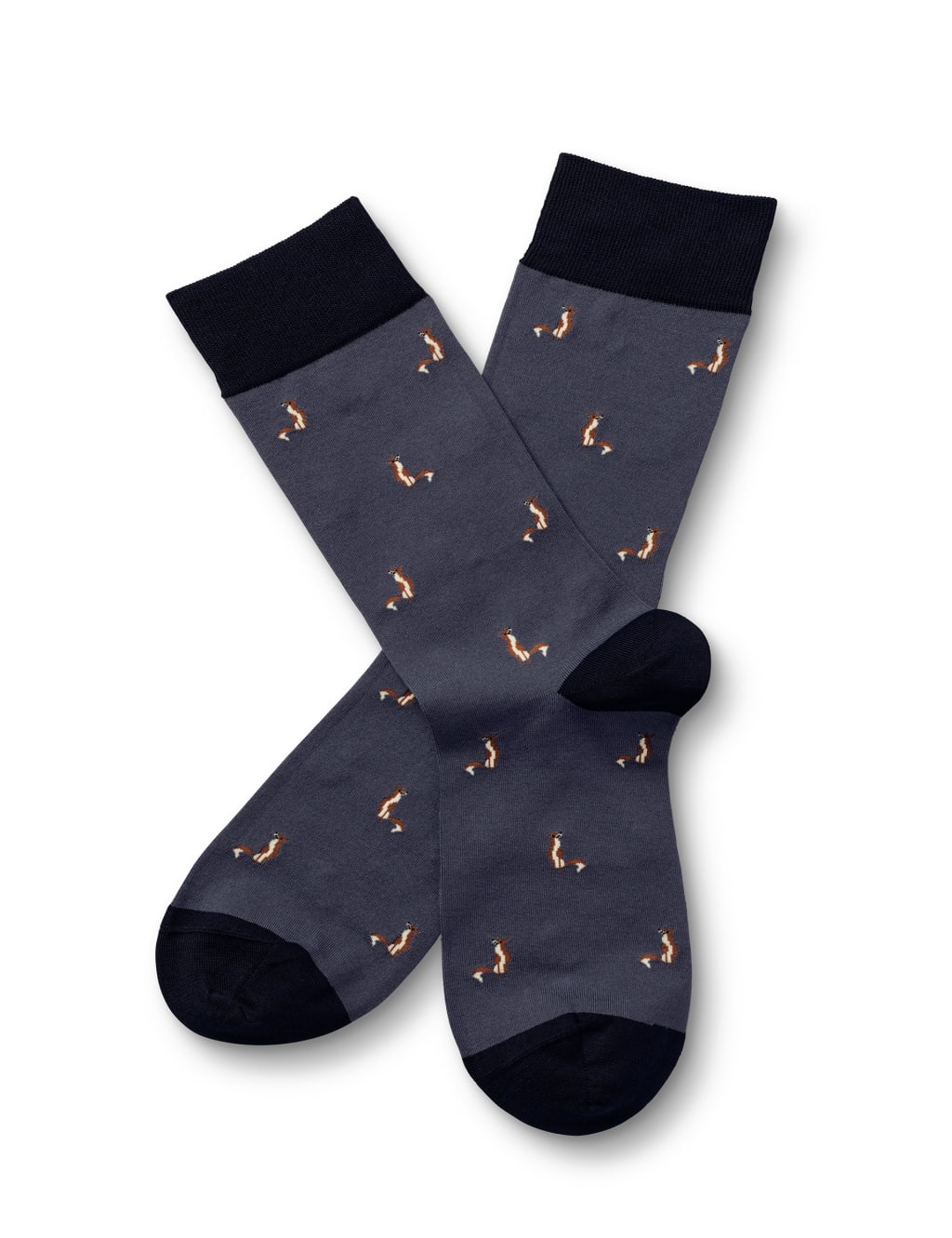 Fox Cotton Rich Socks