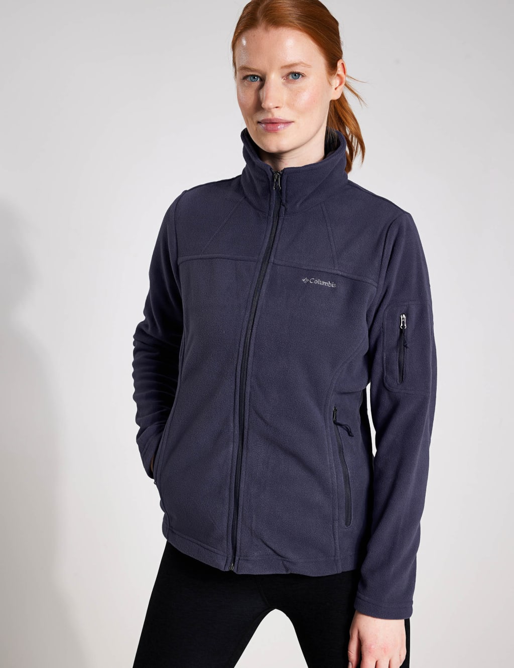 Columbia Women's Fast Trek II Funnel Neck Jacket - Extra Small - Navy