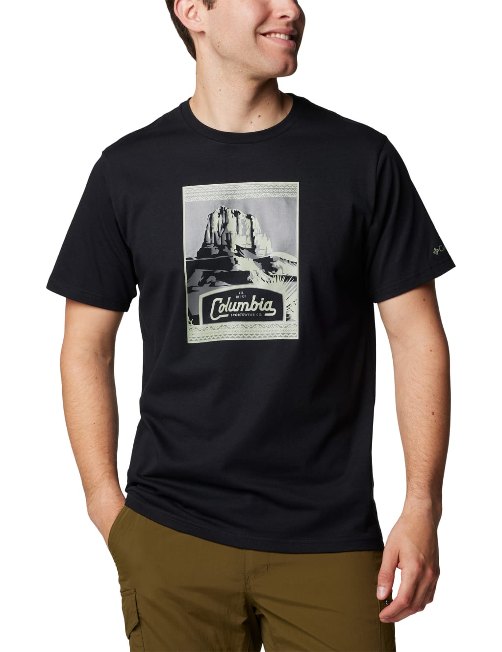 CSC Seasonal Logo Cotton Rich Print T-Shirt