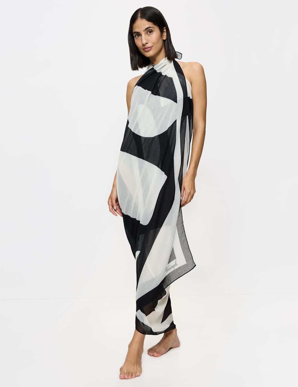 Printed Geometric Sarong