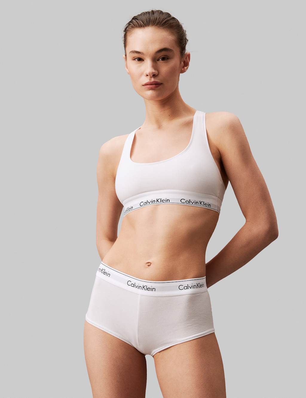 Modern Cotton High Rise Knicker Shorts