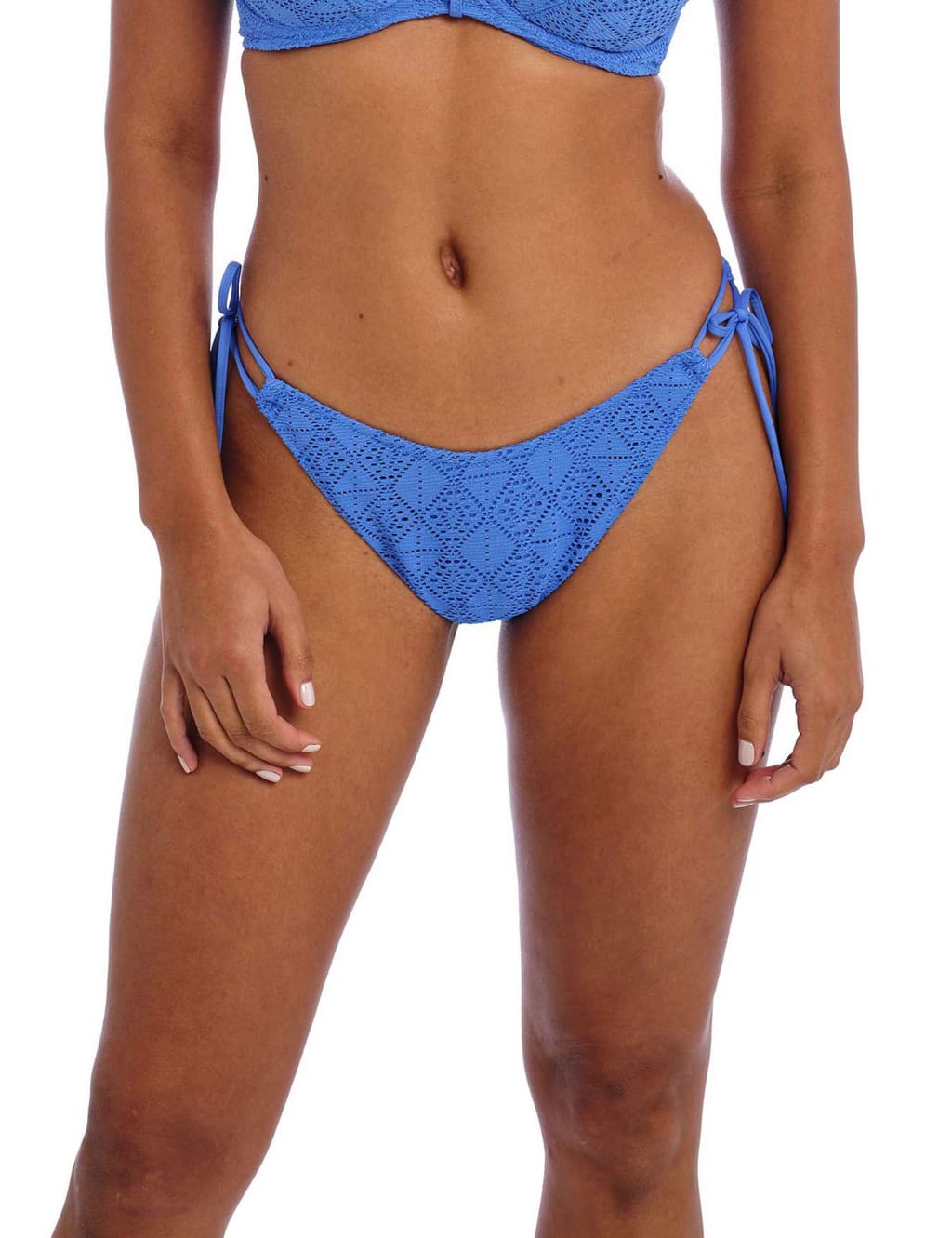 Nomad Nights Textured High Leg Bikini Bottoms