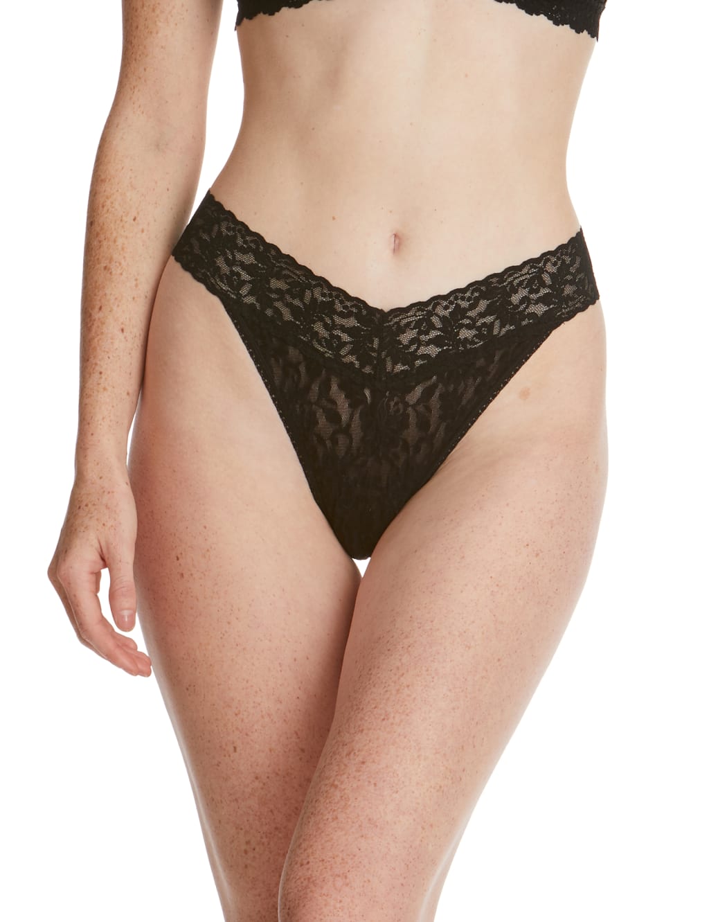 Original Rise Signature Lace Thong