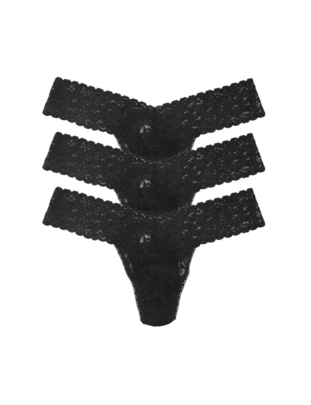 3pk Low Rise Signature Lace Thongs