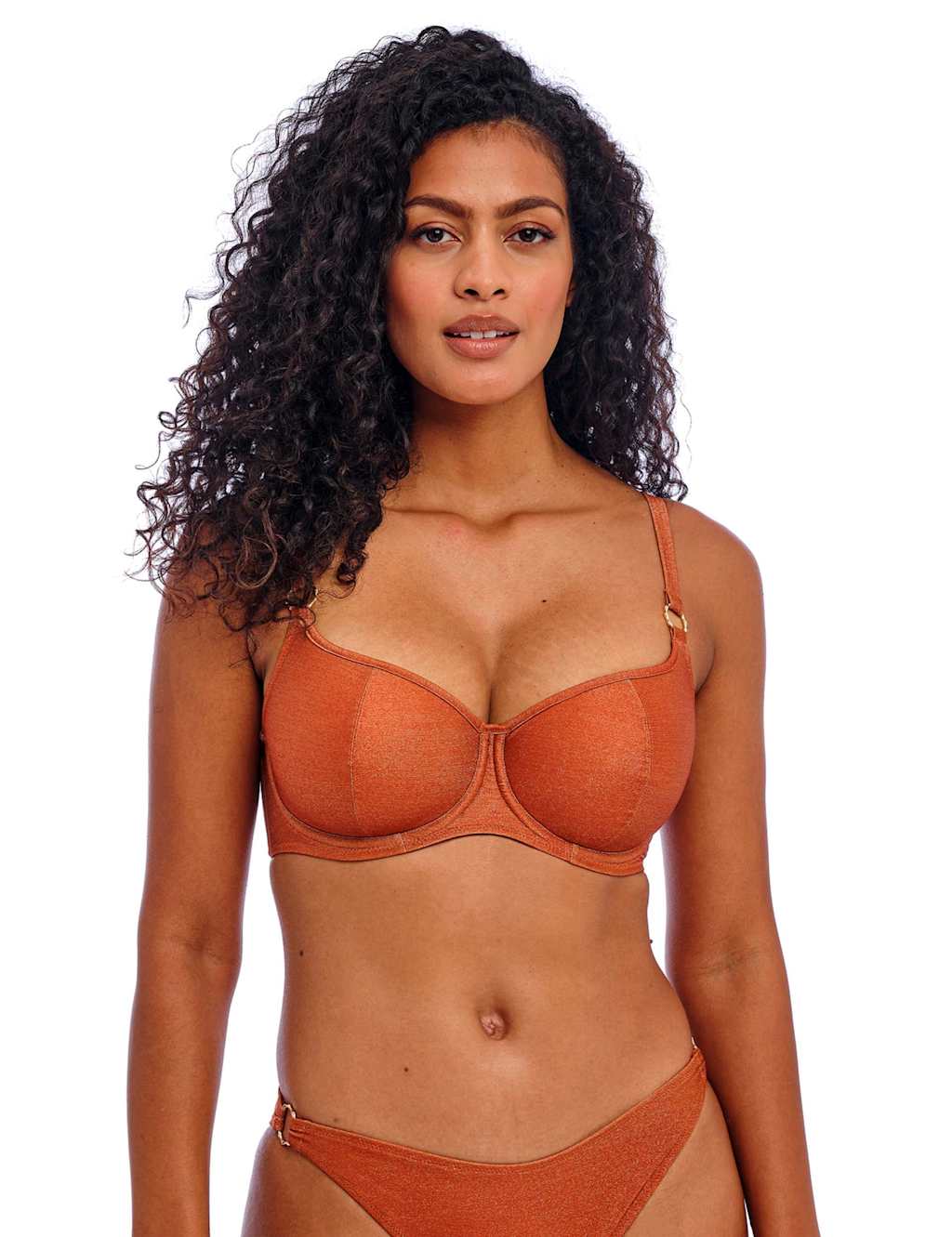 Arizona Wave Wired Sparkle Bikini Top (D-H)