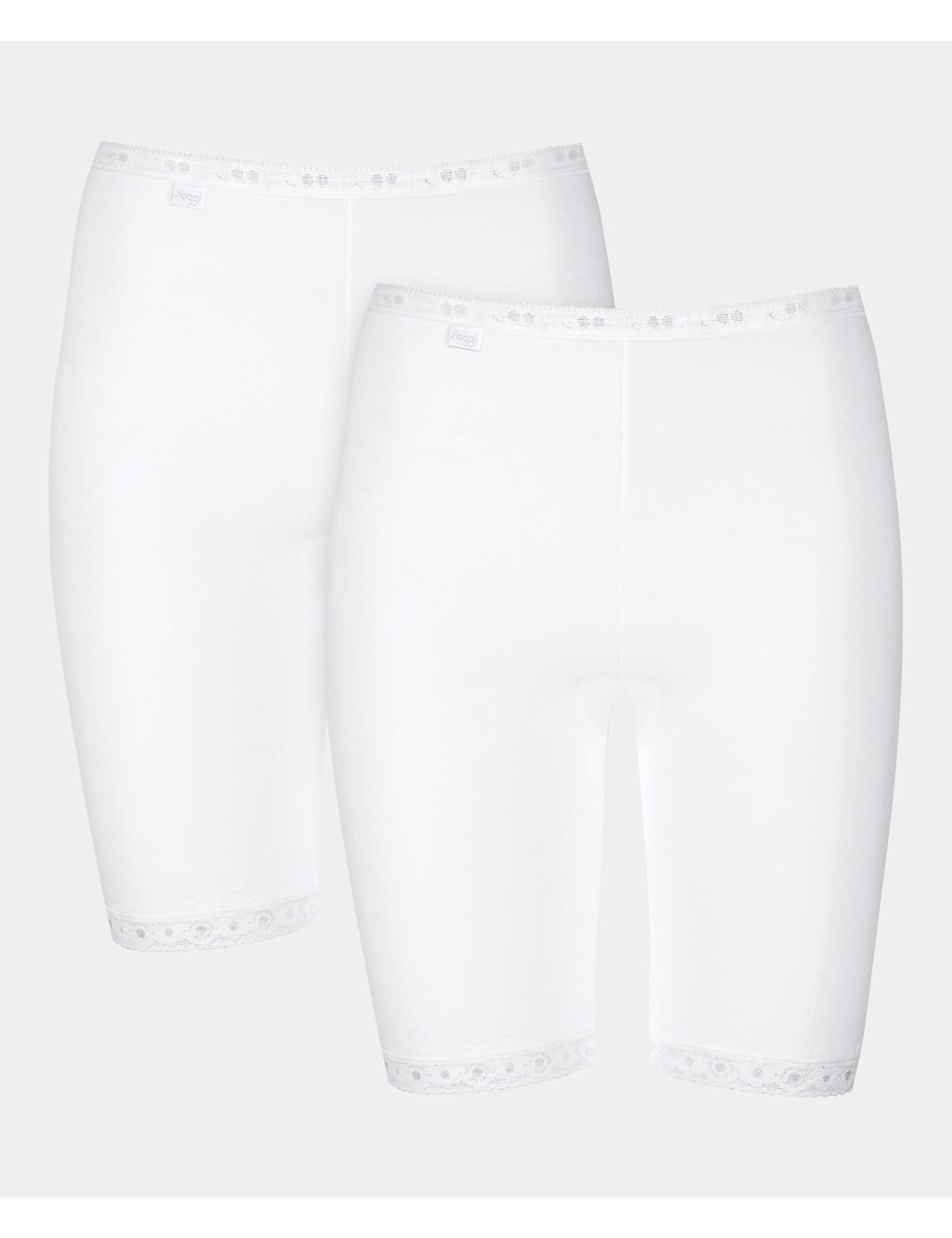 2pk Basic+ Long High Rise Shorts