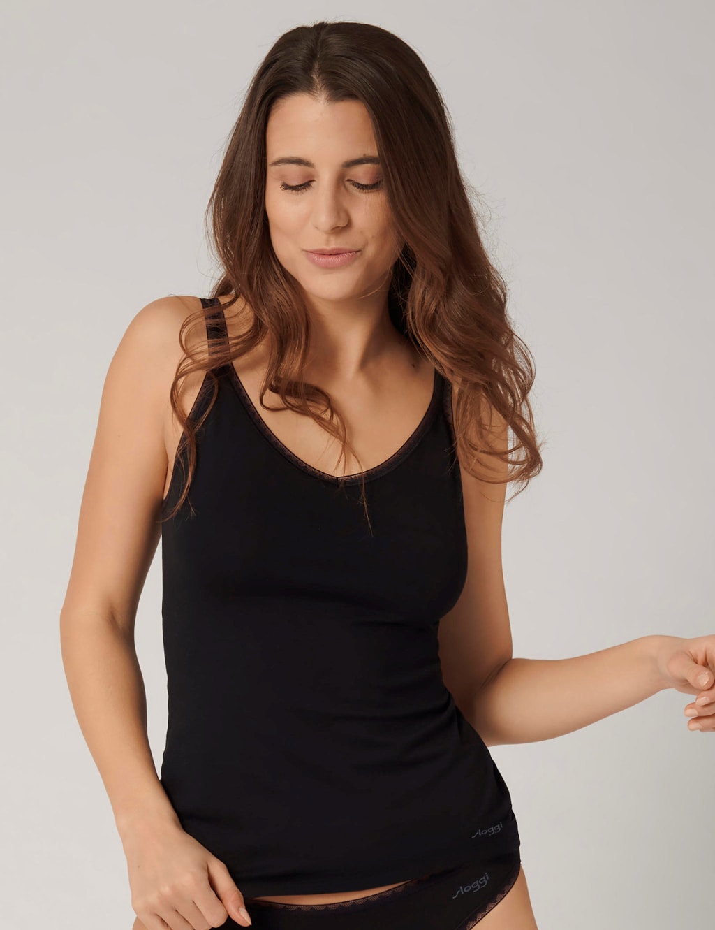 2pk Cotton Rich Go Camisoles