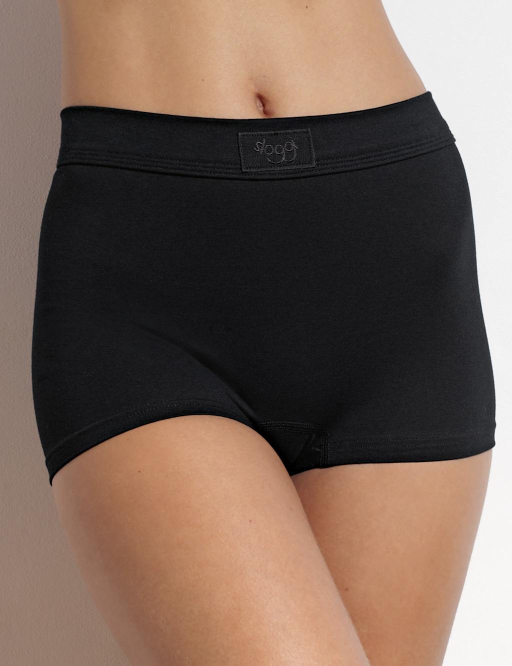 Cotton Rich High Waisted Knicker Shorts