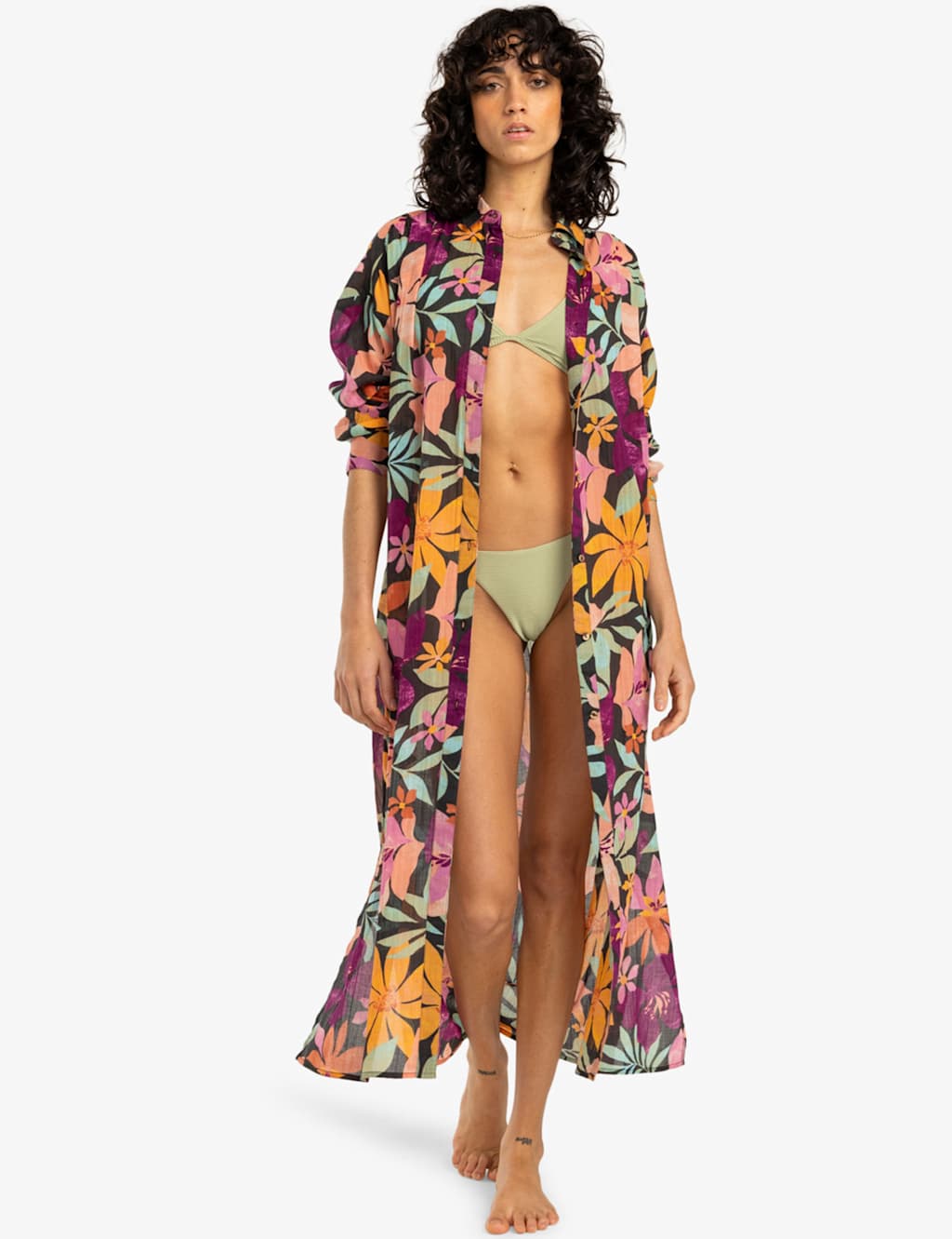 Daylight Pure Cotton Floral Beach Shirt