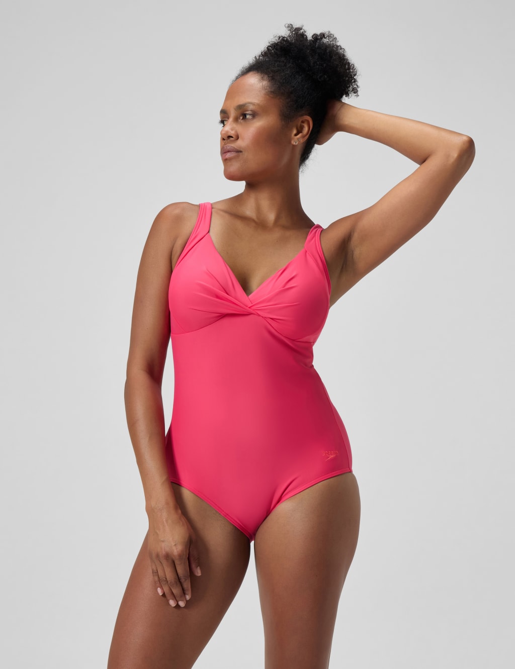 Shaping Cross Knot 1 Piece Swimsuit