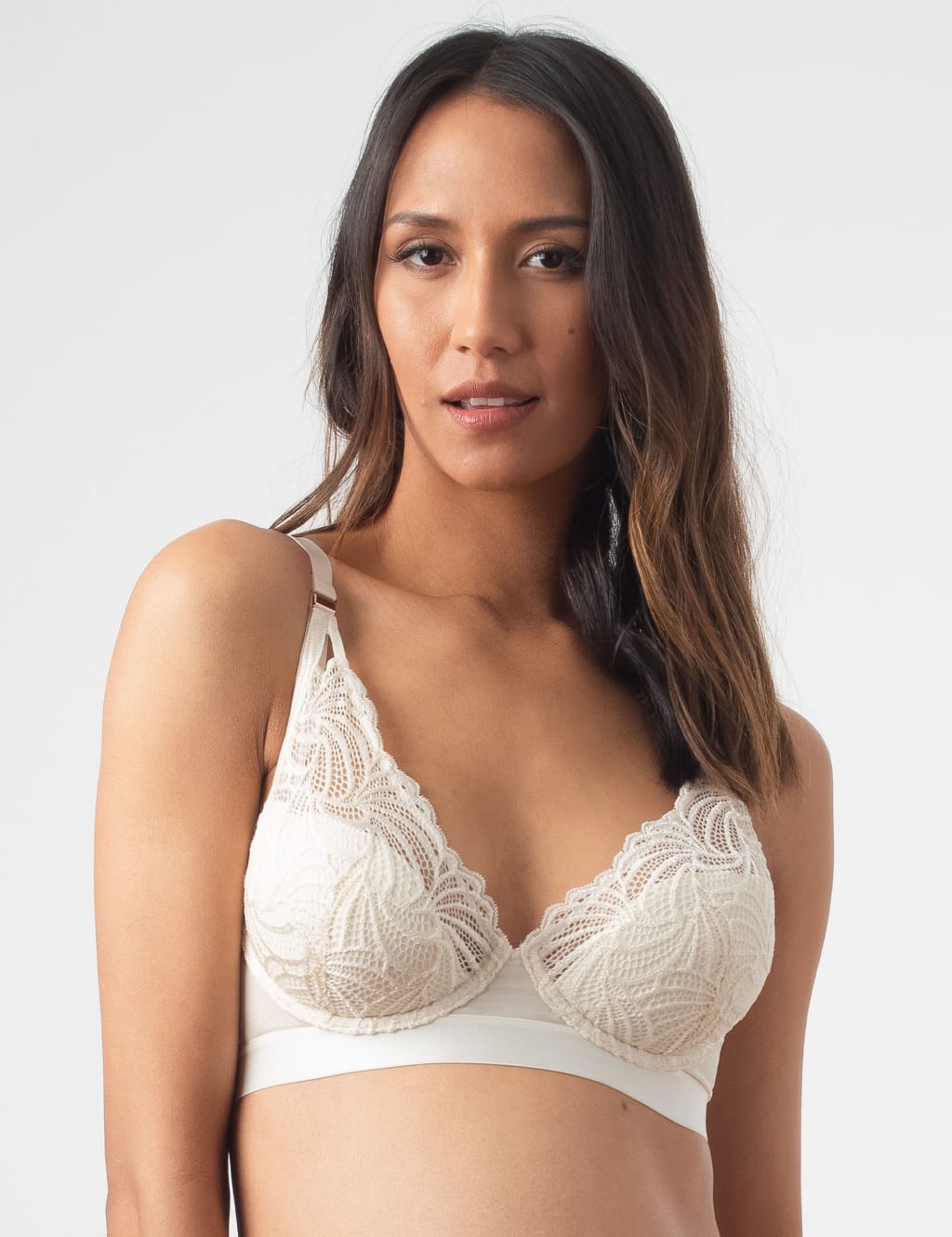 Warrior Plunge Lace Flexi Wired Nursing Bra C-G