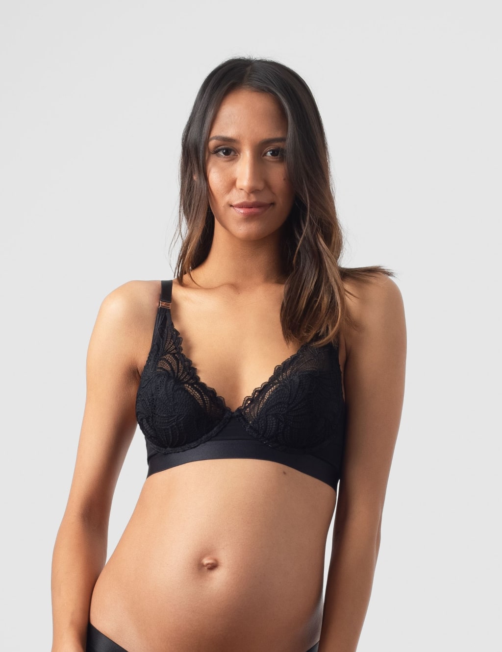 Warrior Plunge Lace Flexi Wired Nursing Bra C-G