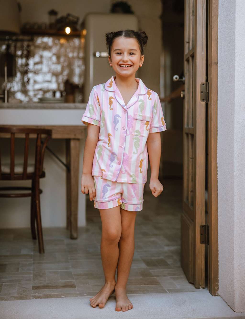 Striped Seahorse Pyjamas (1-12 Yrs)