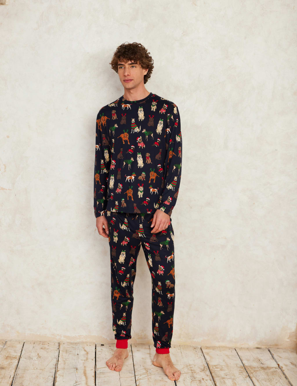 Men s Christmas Pyjamas Men s Xmas Pyjamas at M S
