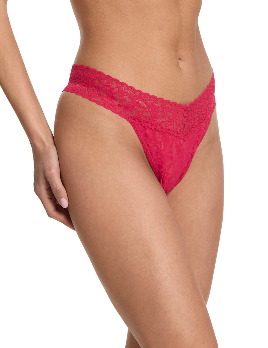 Original Rise Signature Lace Thong
