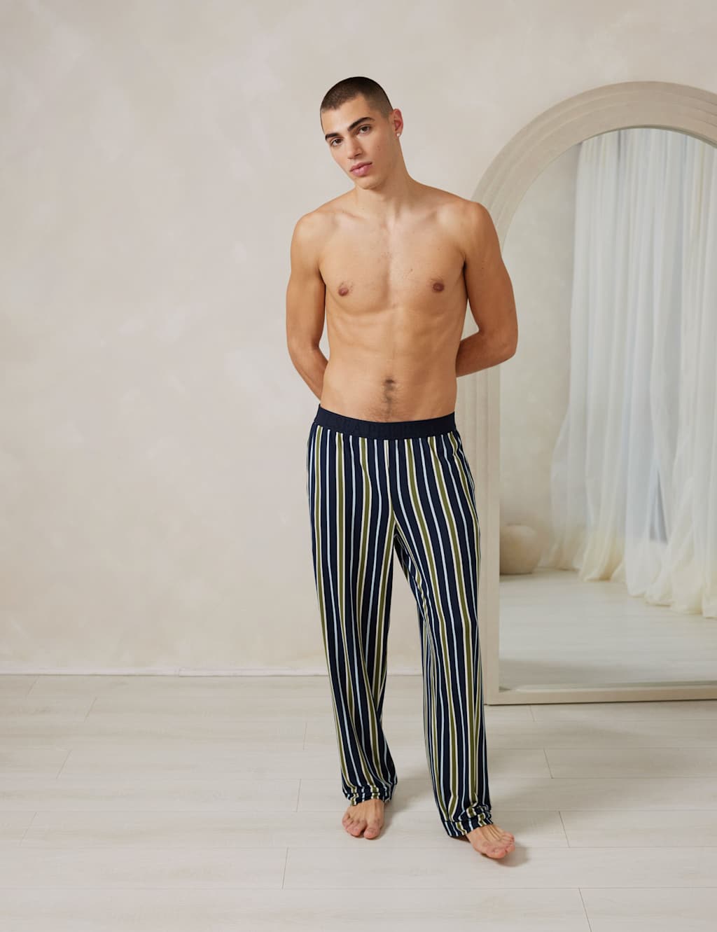 Striped Pyjama Bottoms