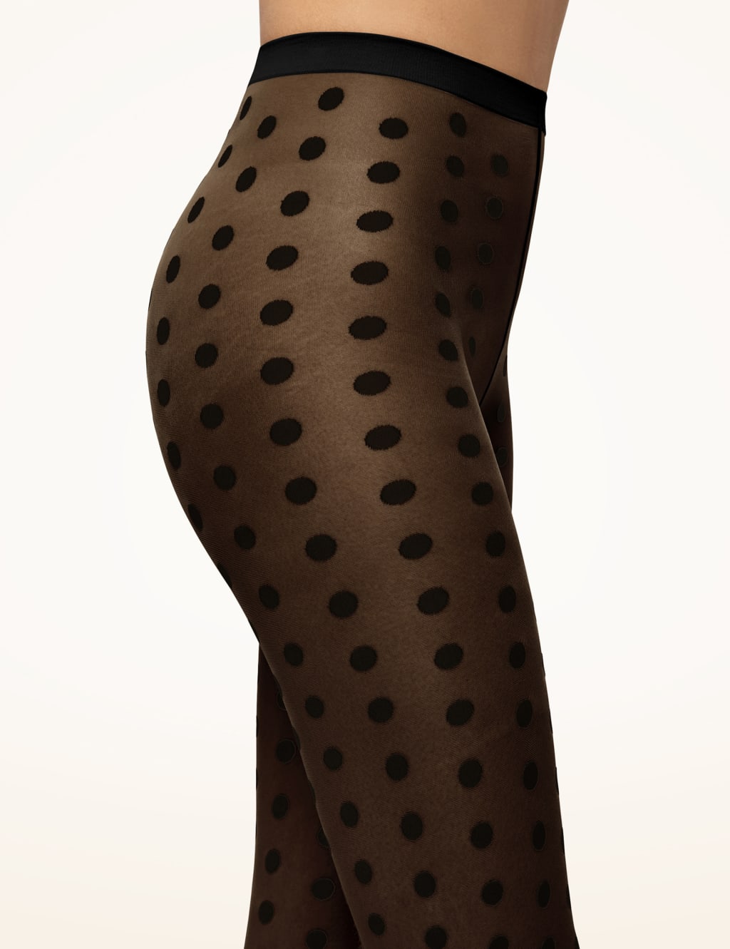 20 Denier Polka Dot Sheer Tights