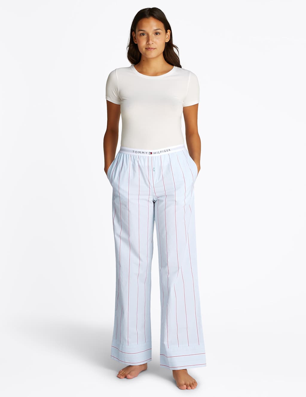 Essentials Pure Cotton Poplin Pyjama Bottoms