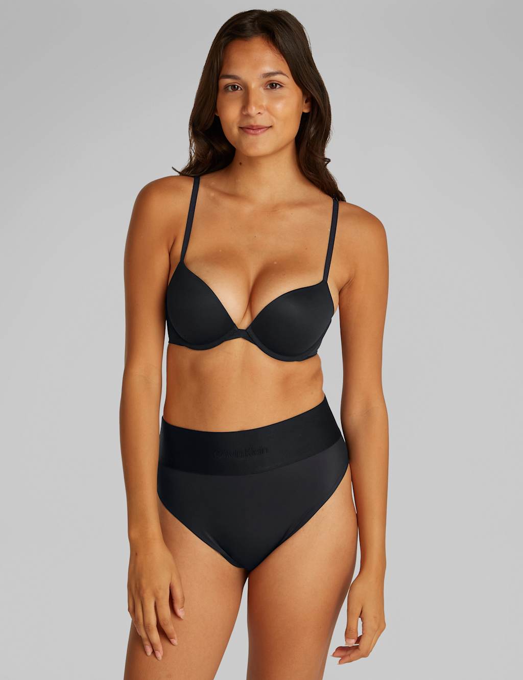 Perfectly Fit Wired Plunge Push-Up Bra (B-DD)