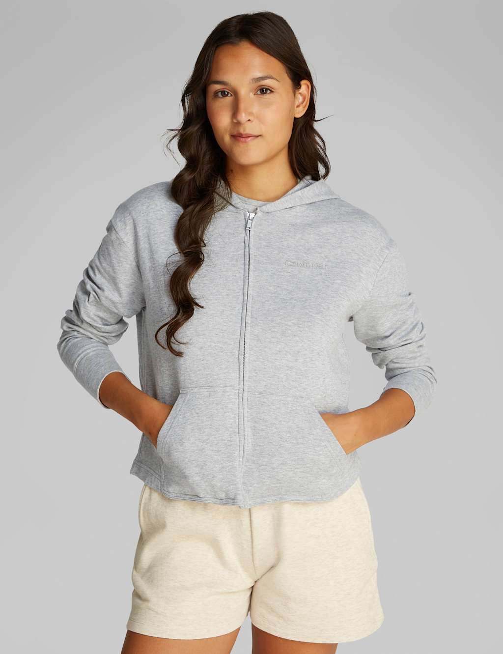 Modern Terry Cotton Rich Zip Lounge Hoodie