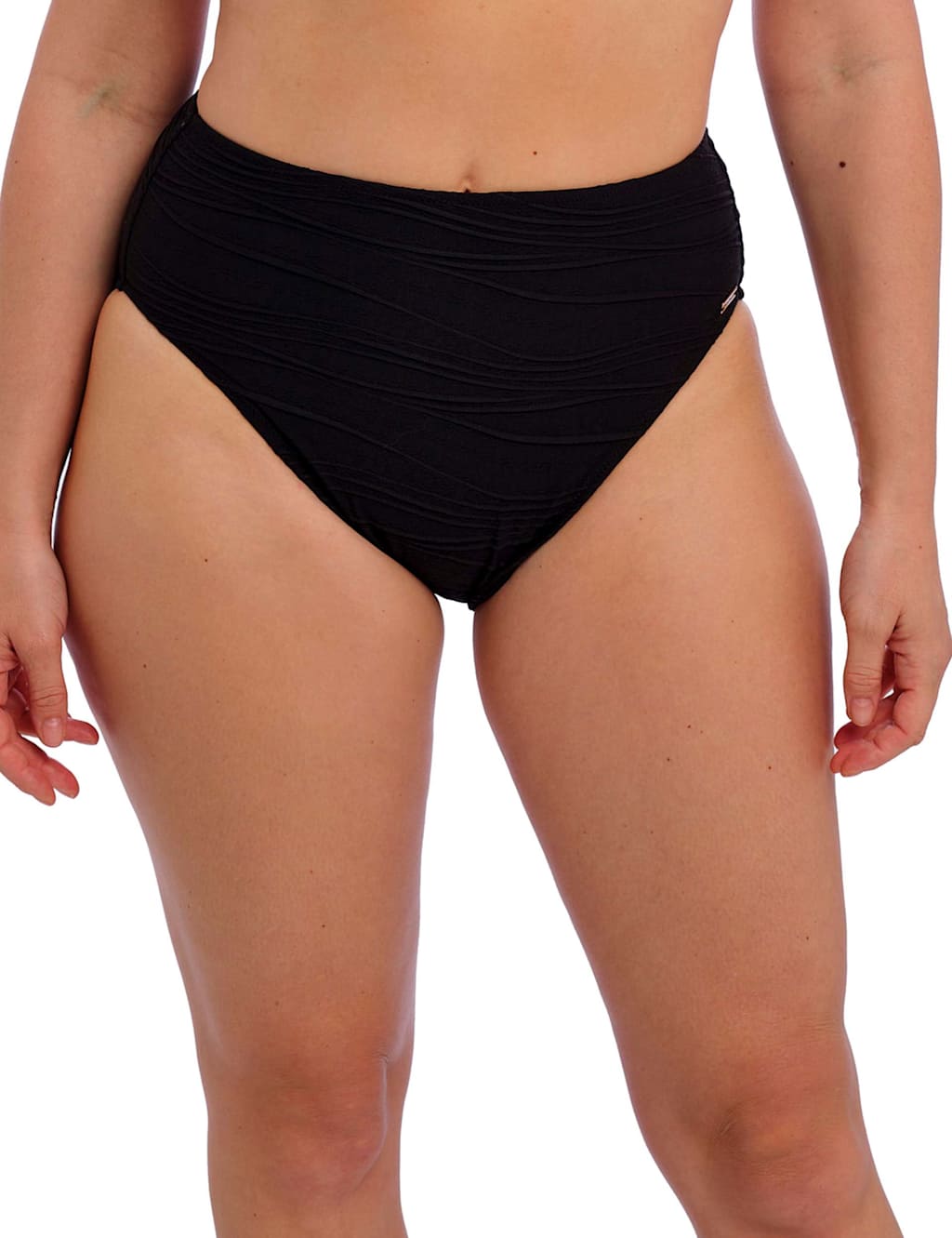 Beach Waves High Waisted Bikini Bottoms