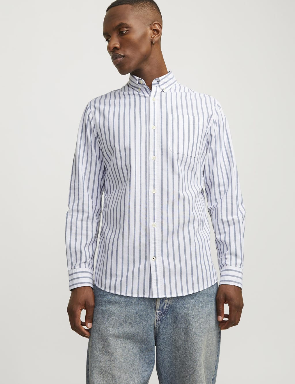 Slim Fit Pure Cotton Oxford Shirt