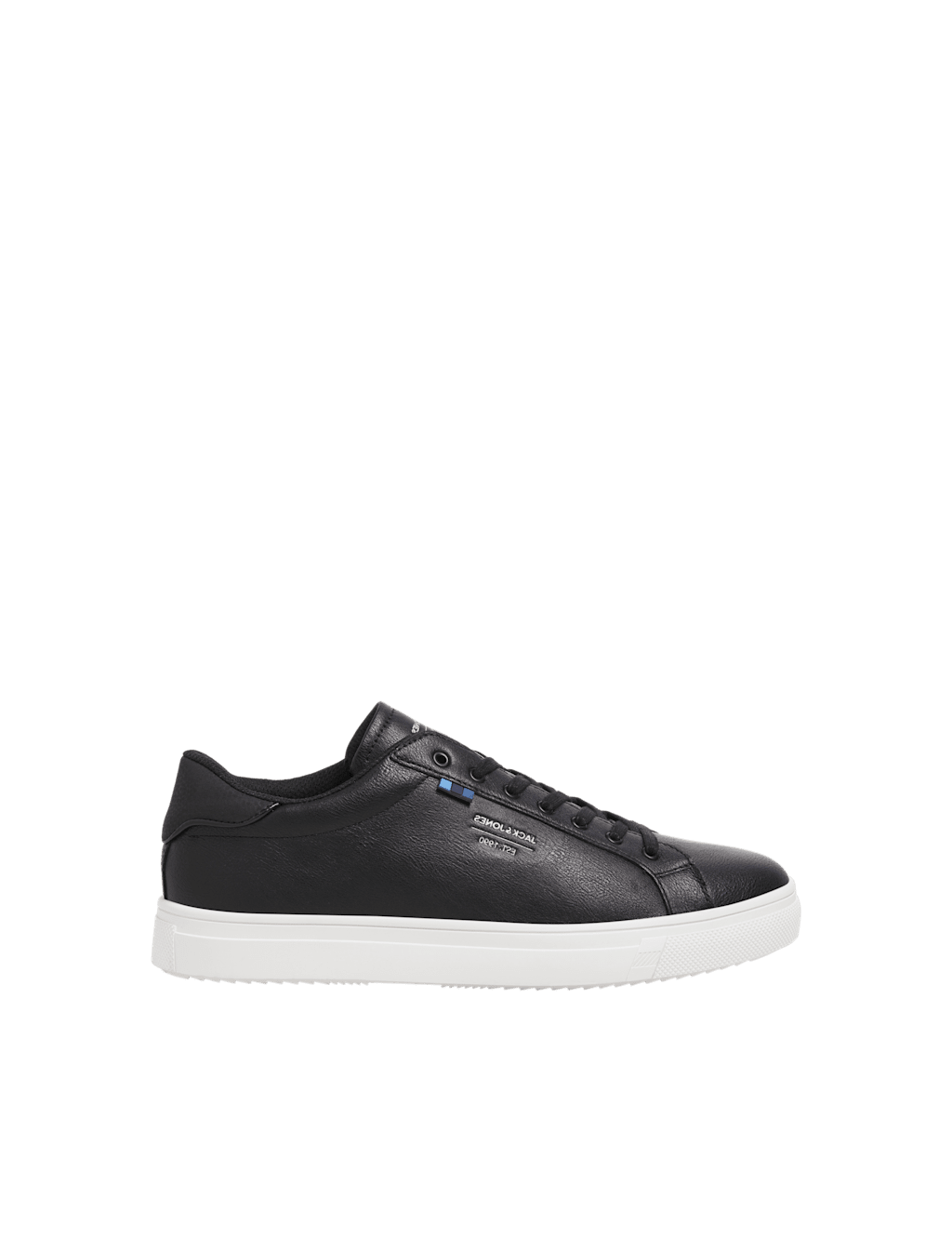 Jack & Jones Men's Lace Up Trainers - 7 - Black - Available at M&S