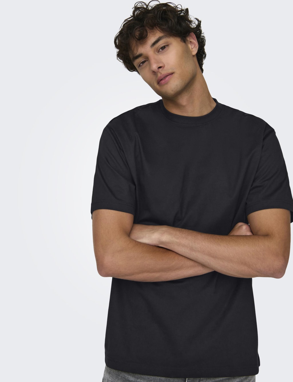 Cotton Crew Neck T-Shirt