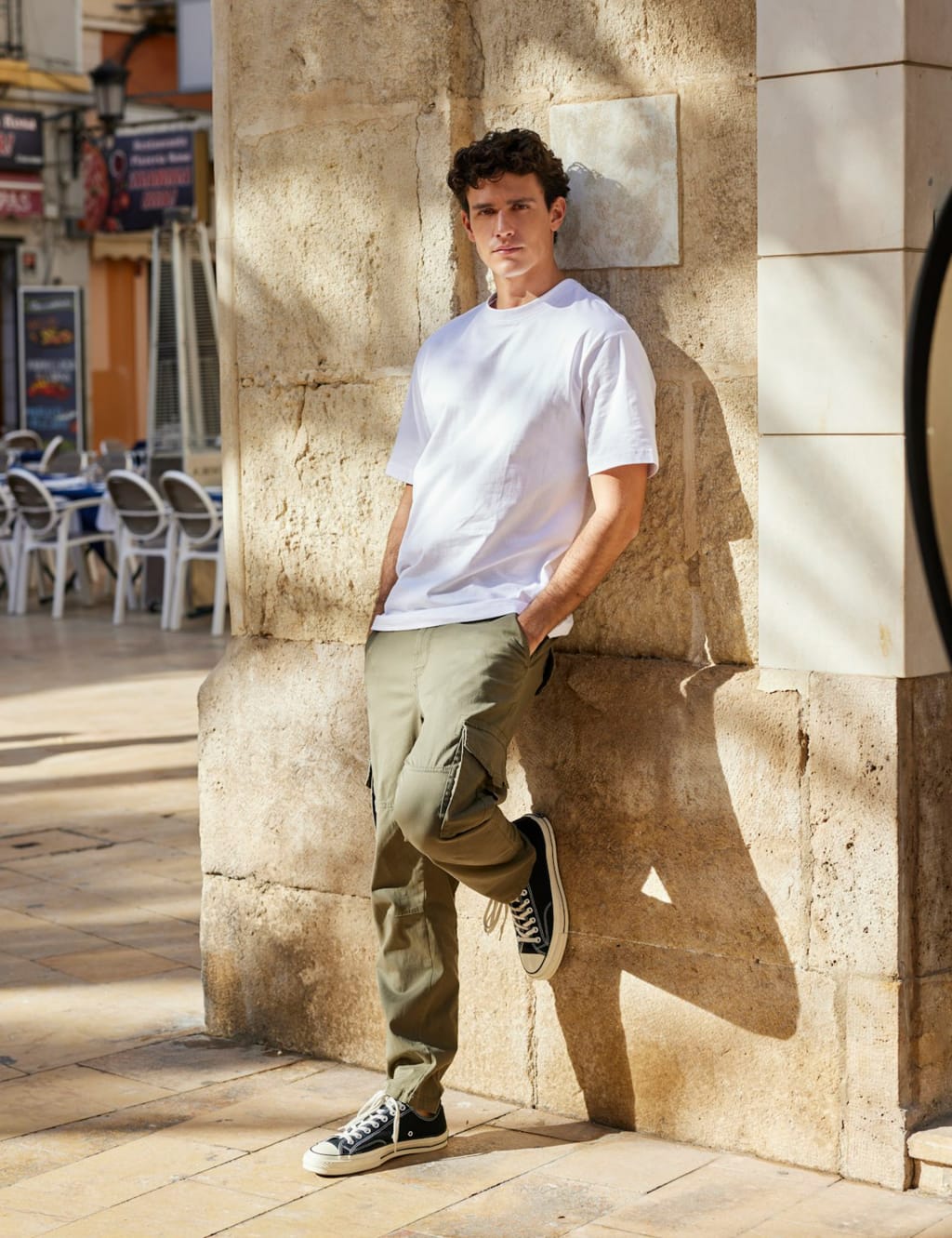 Cotton Crew Neck T-Shirt