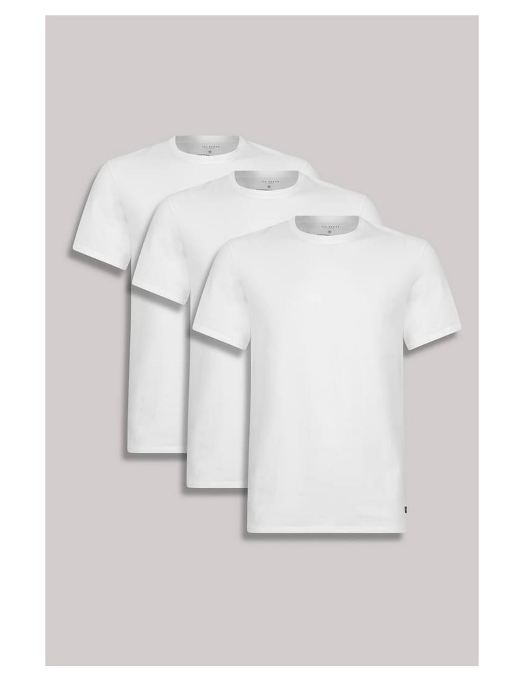 3pk Cotton Rich Crew Neck T-Shirts