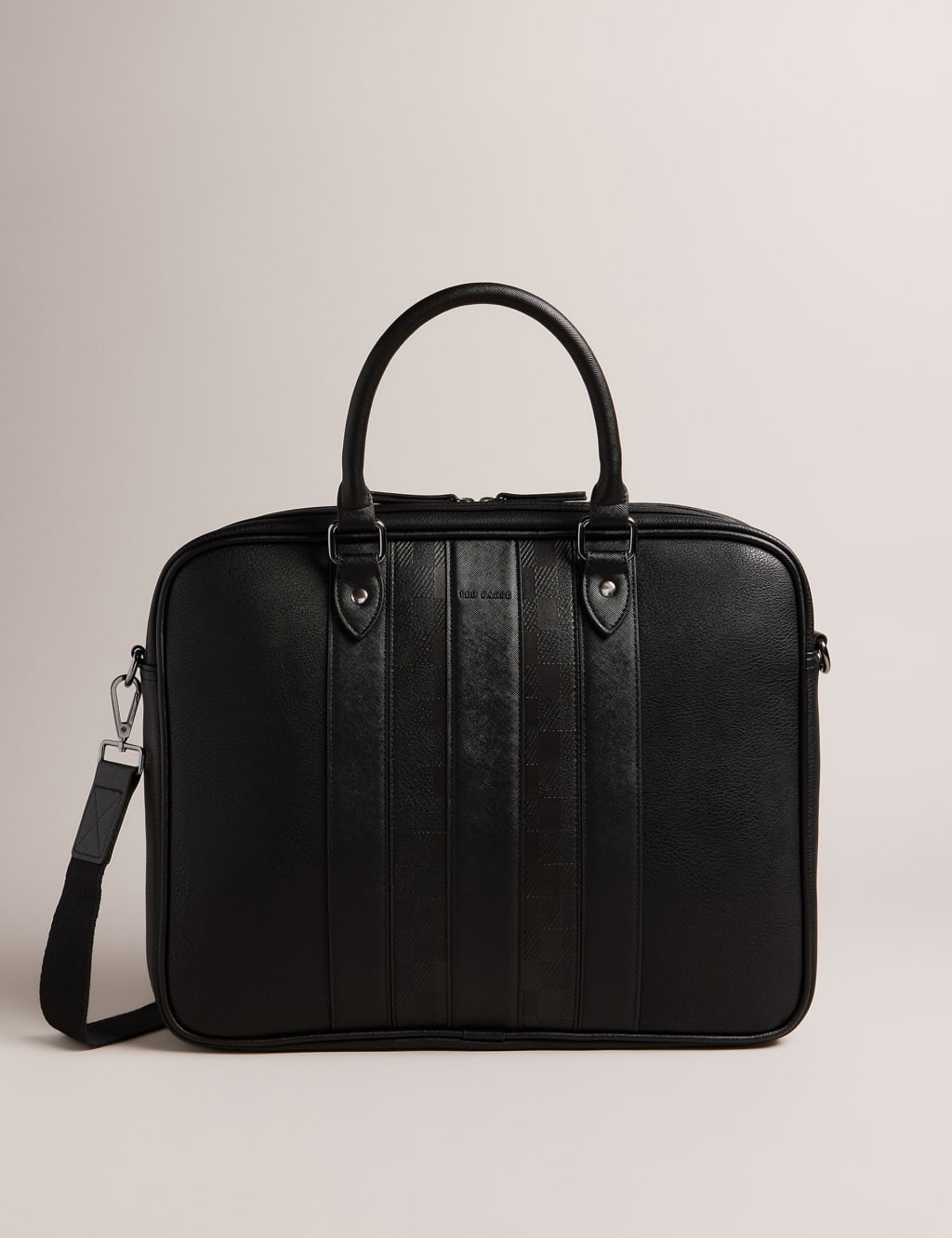 Ted Baker Men's Laptop Bag - Black, Black