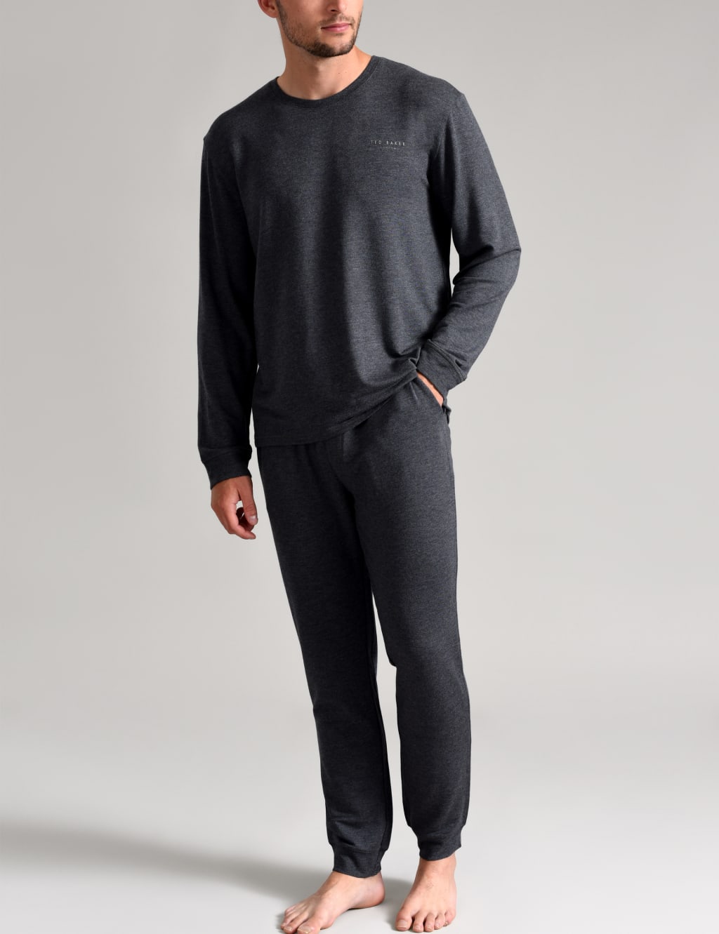 Jersey Cuffed Pyjama Bottoms