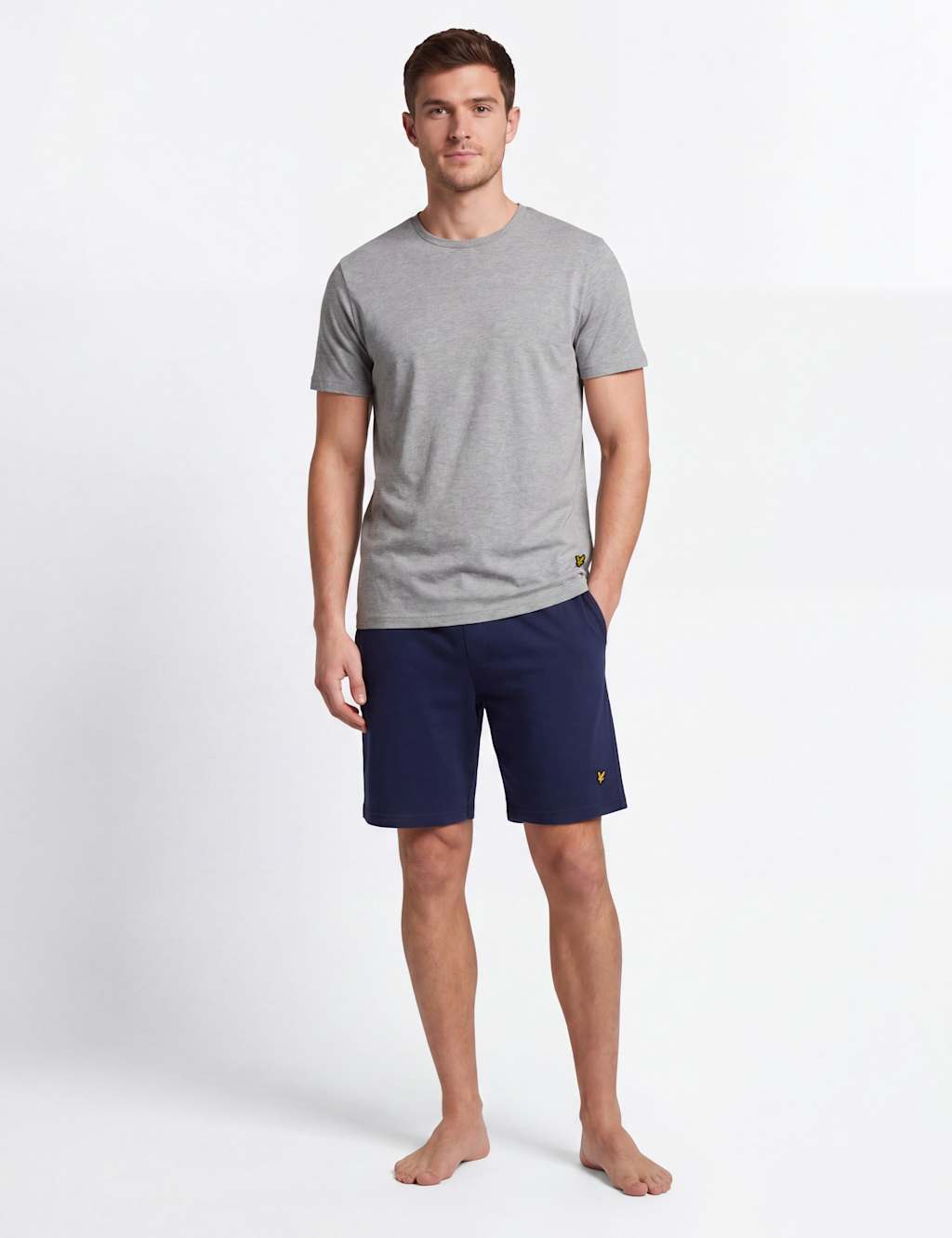 Lyle & Scott Men's Cotton Rich Lounge Set - XL - Multi - Available at M&S