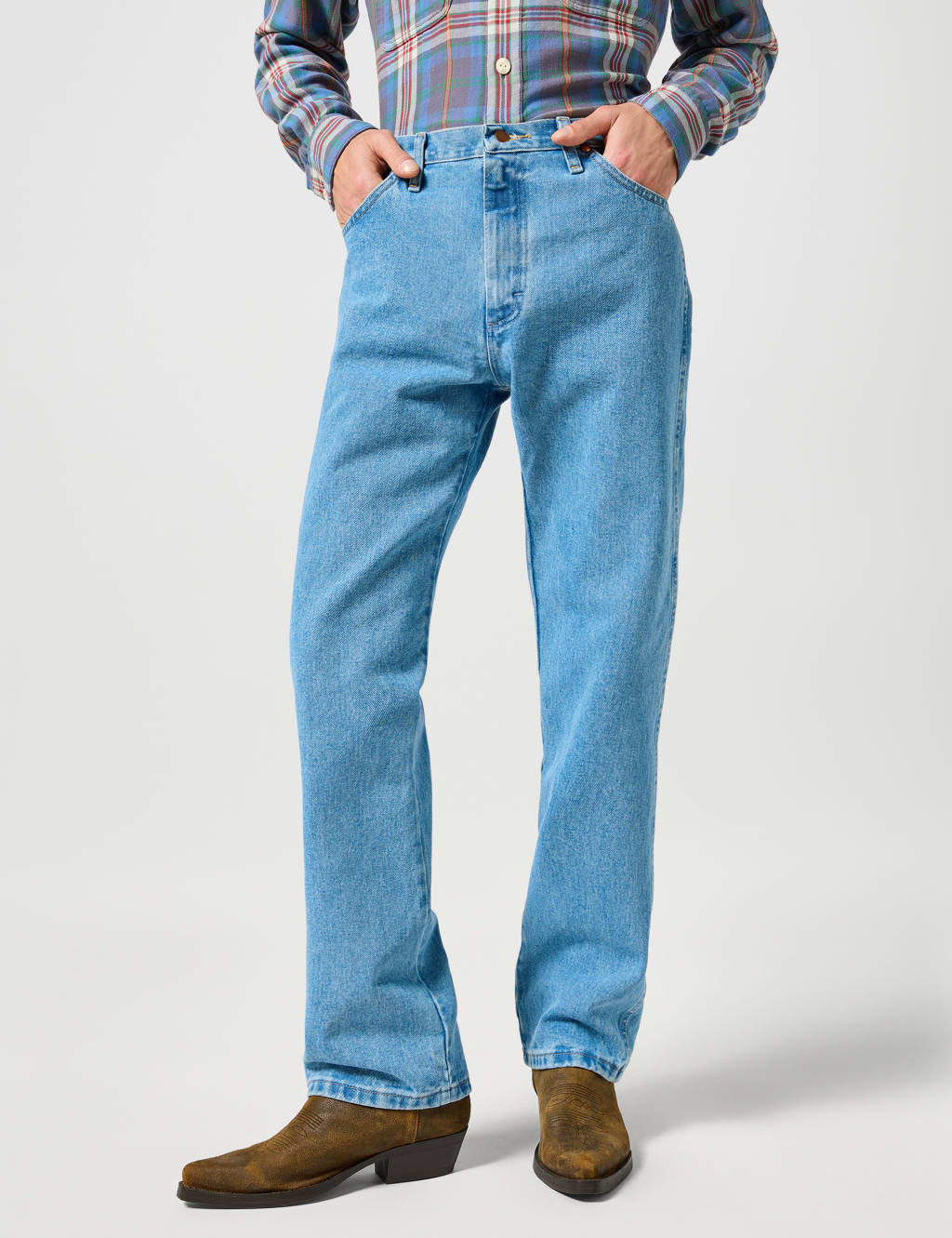 Regular Fit Pure Cotton 5 Pocket Jeans
