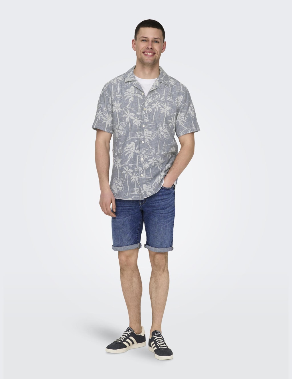 Men s Holiday Shop Denim Shorts at M S