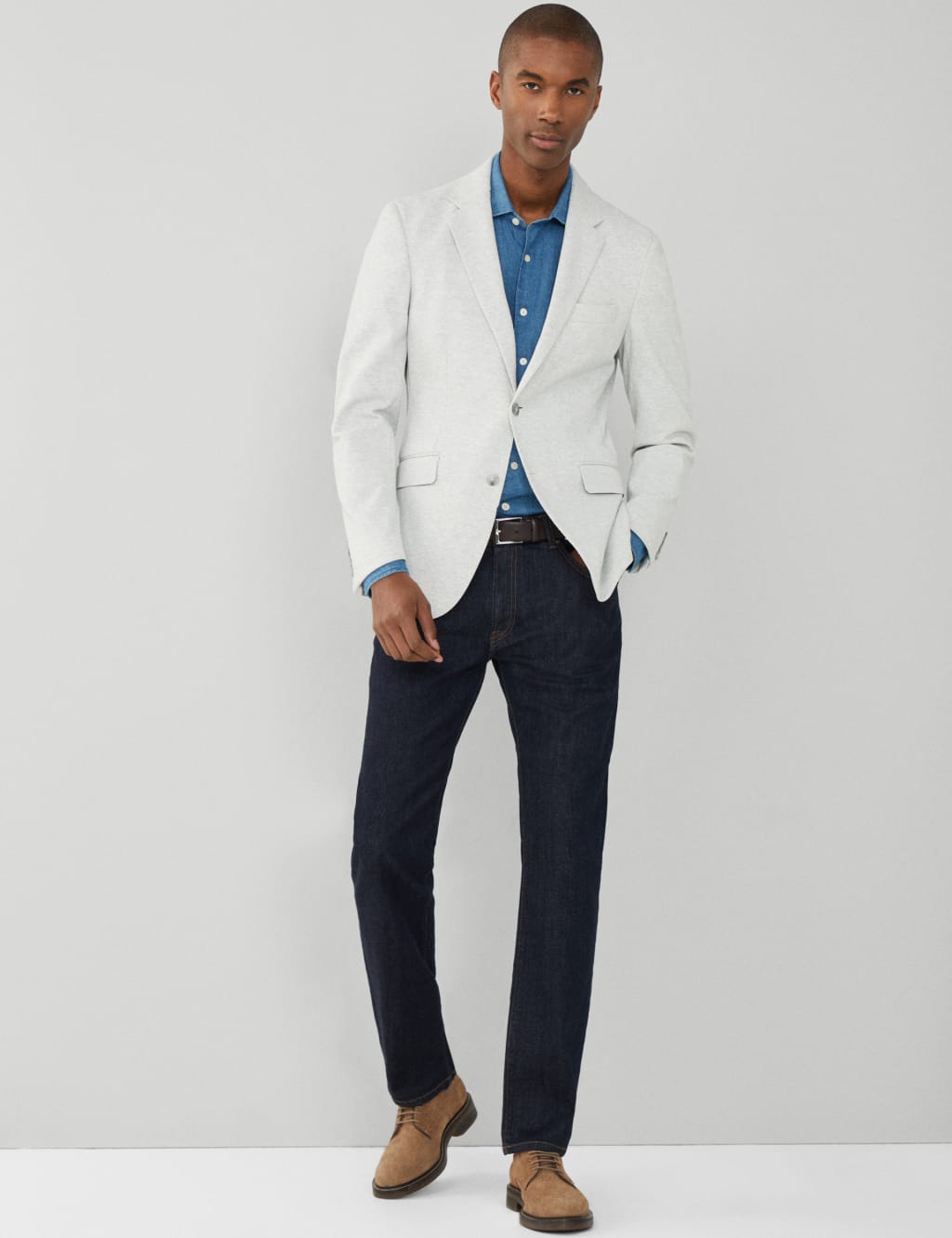 Slim Fit Pure Cotton 5 Pocket Jeans