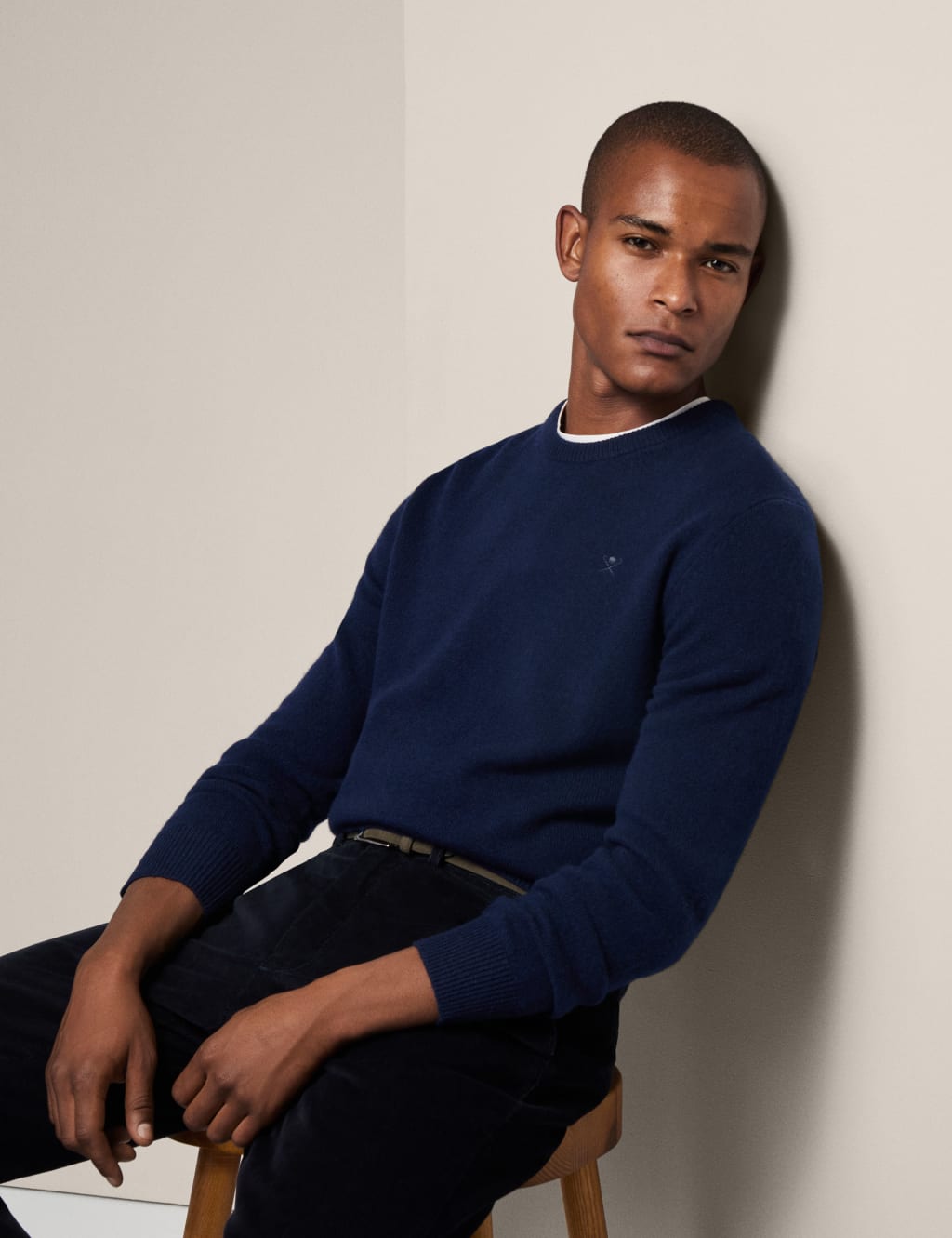 Pure Lambswool Crew Neck Jumper
