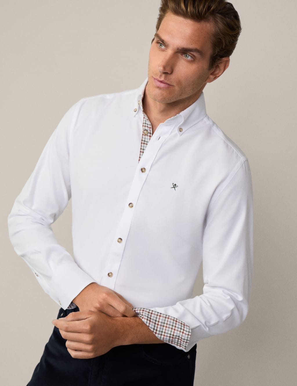 Pure Cotton Oxford Shirt