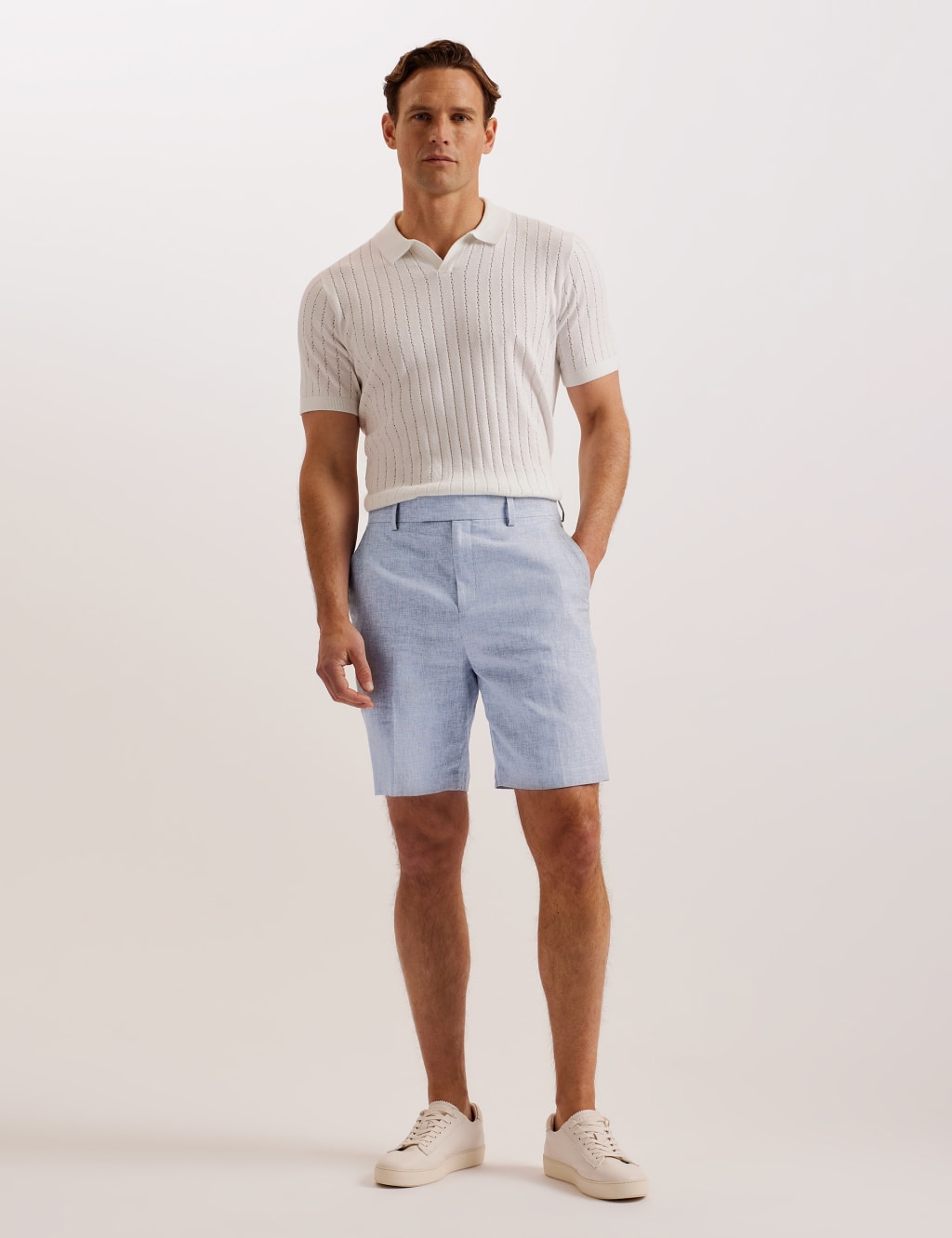 Linen Rich Chino Shorts