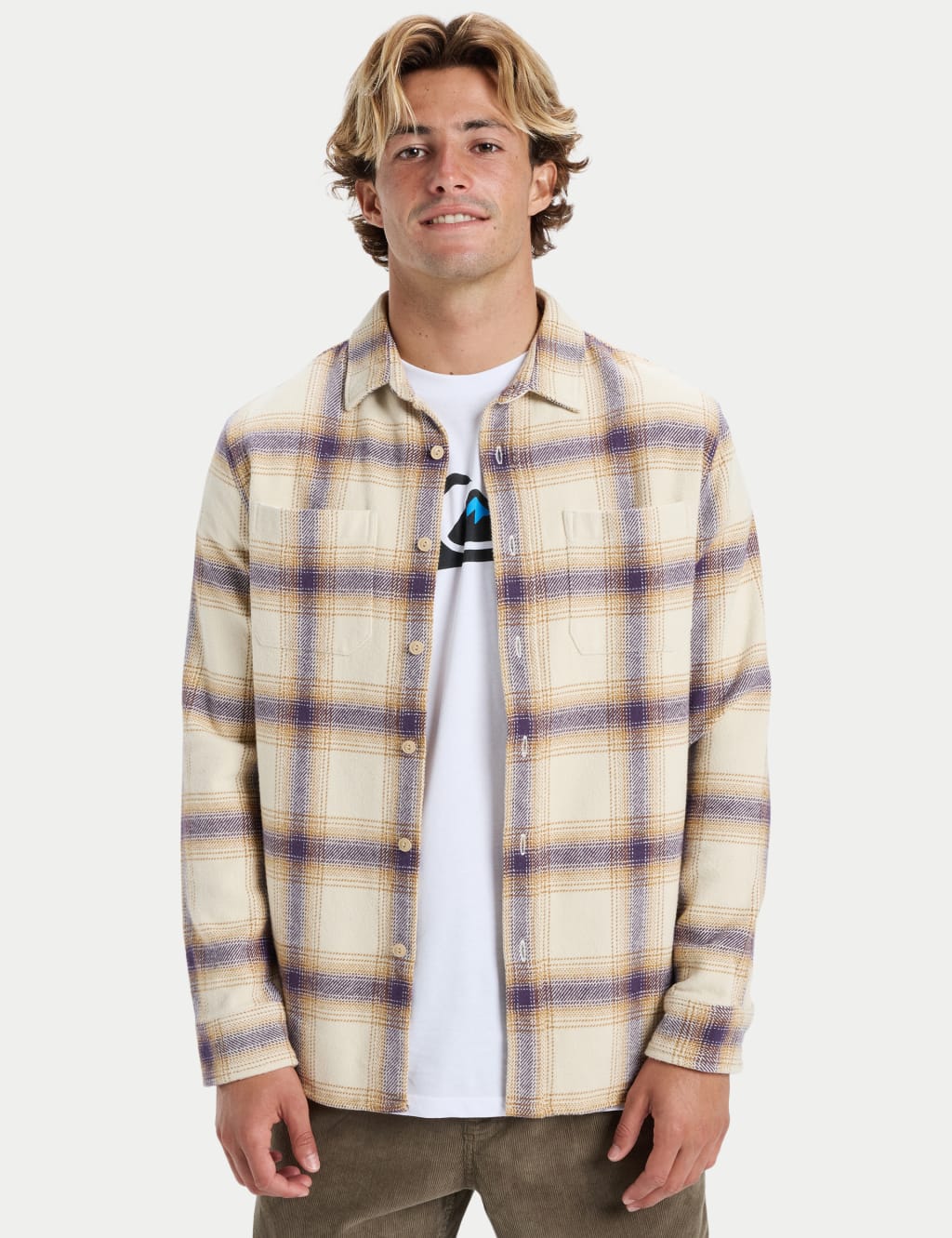 DNA Pure Cotton Check Flannel Shirt