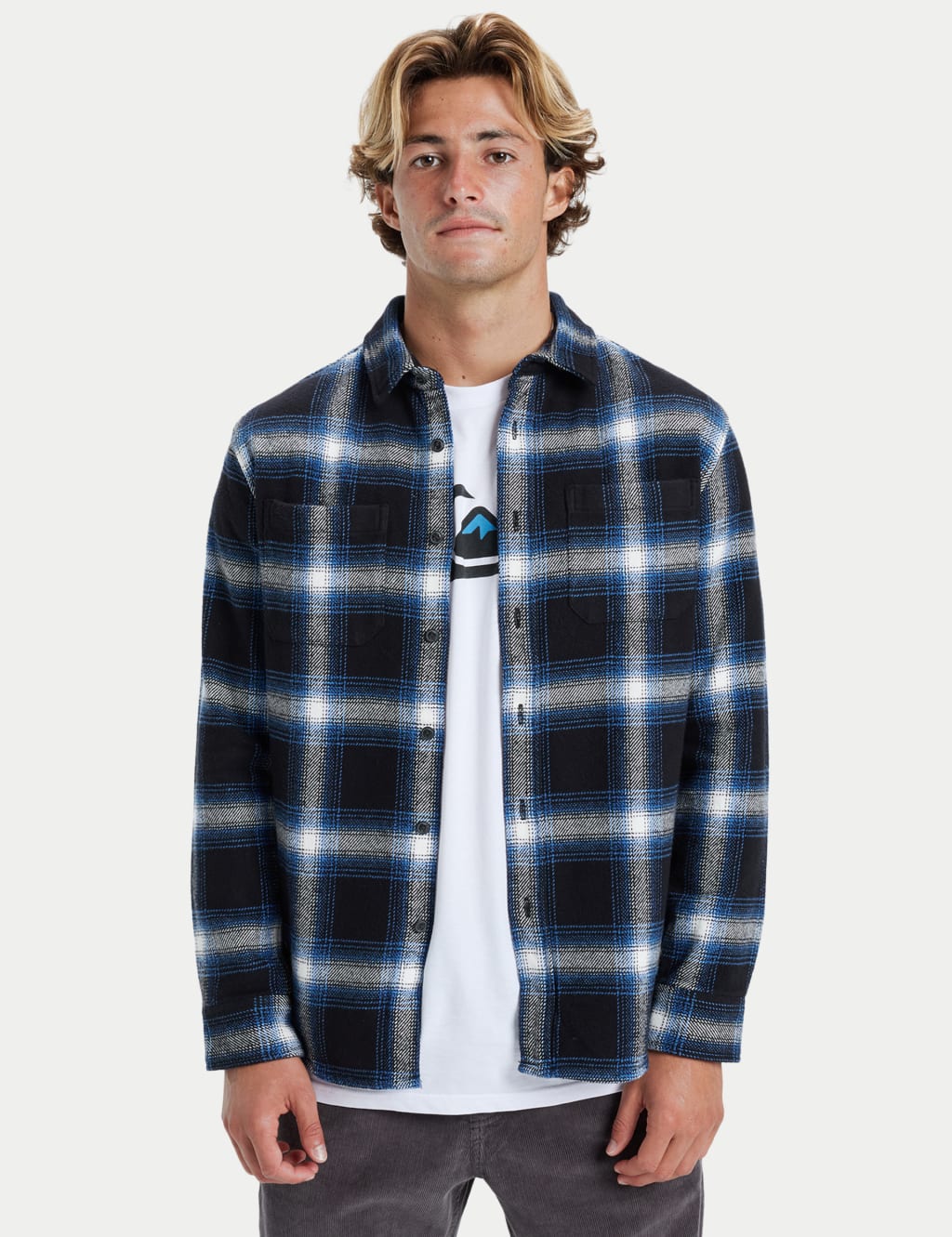 DNA Pure Cotton Check Flannel Shirt