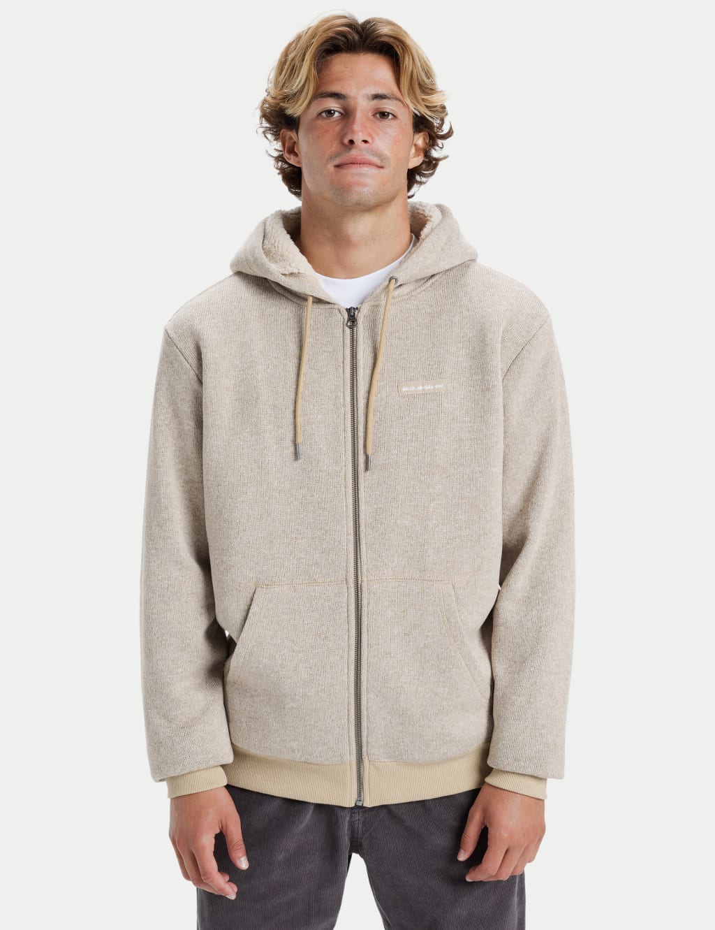 Keller Pure Cotton Zip Up Hoodie