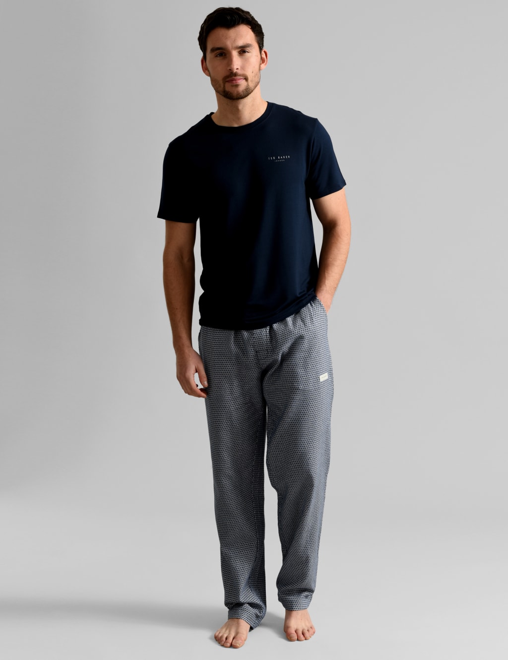 Modal Print Pyjama Set