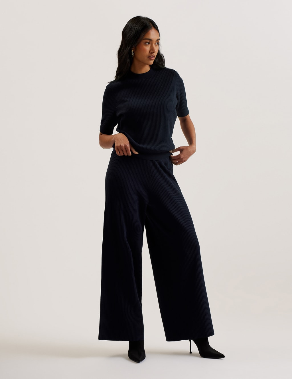 Ellihaa Slim Fit knitted Top