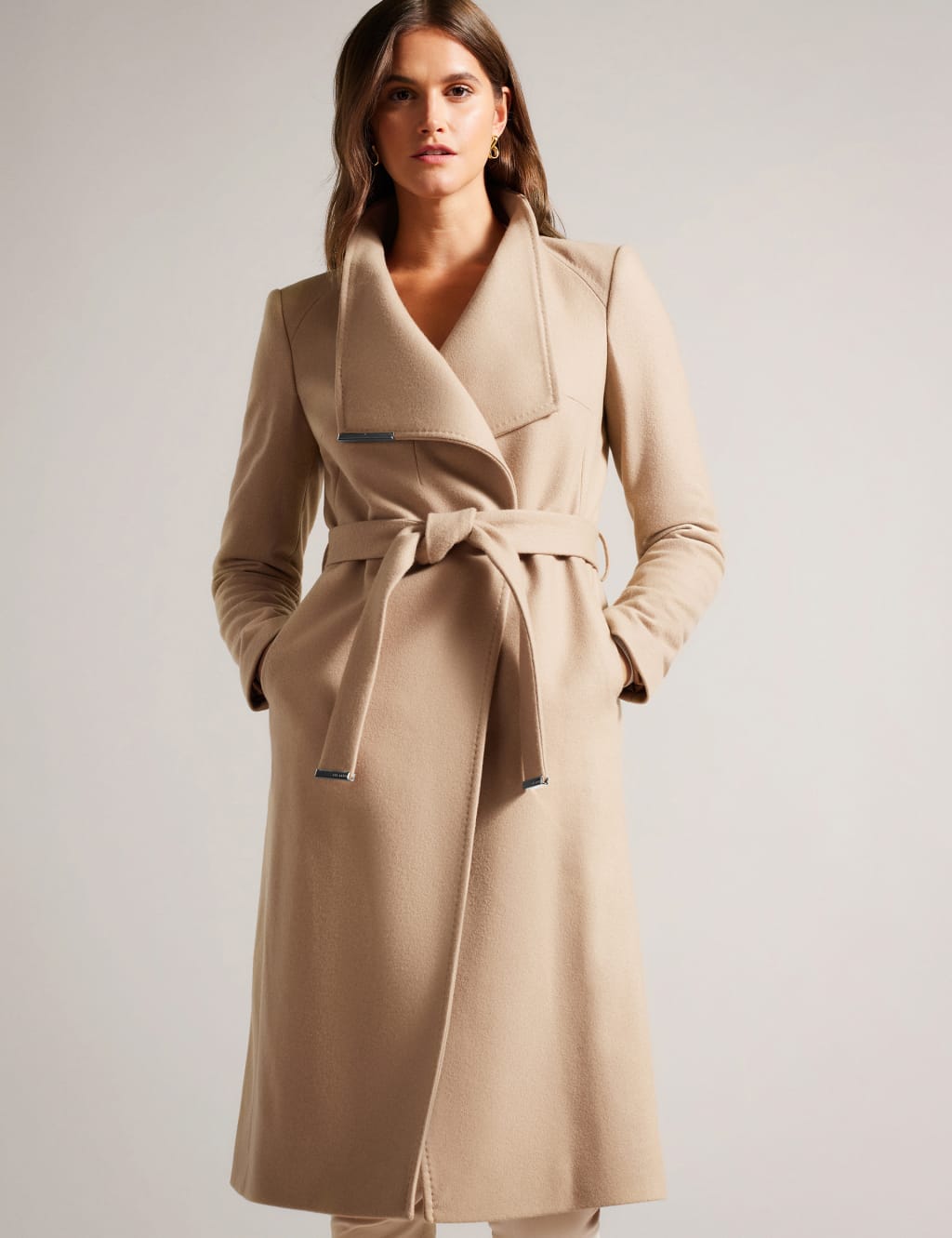 Women s Wool Coats Jackets at M S IE