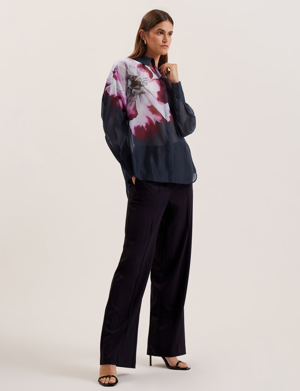 Printed Oversized Shirt