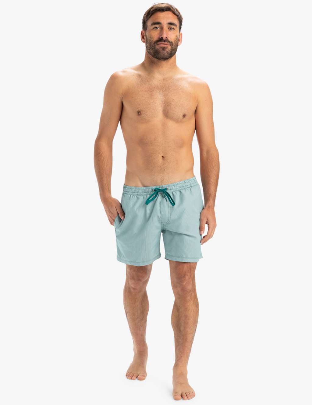 Everyday Deluxe Striped Swim Shorts