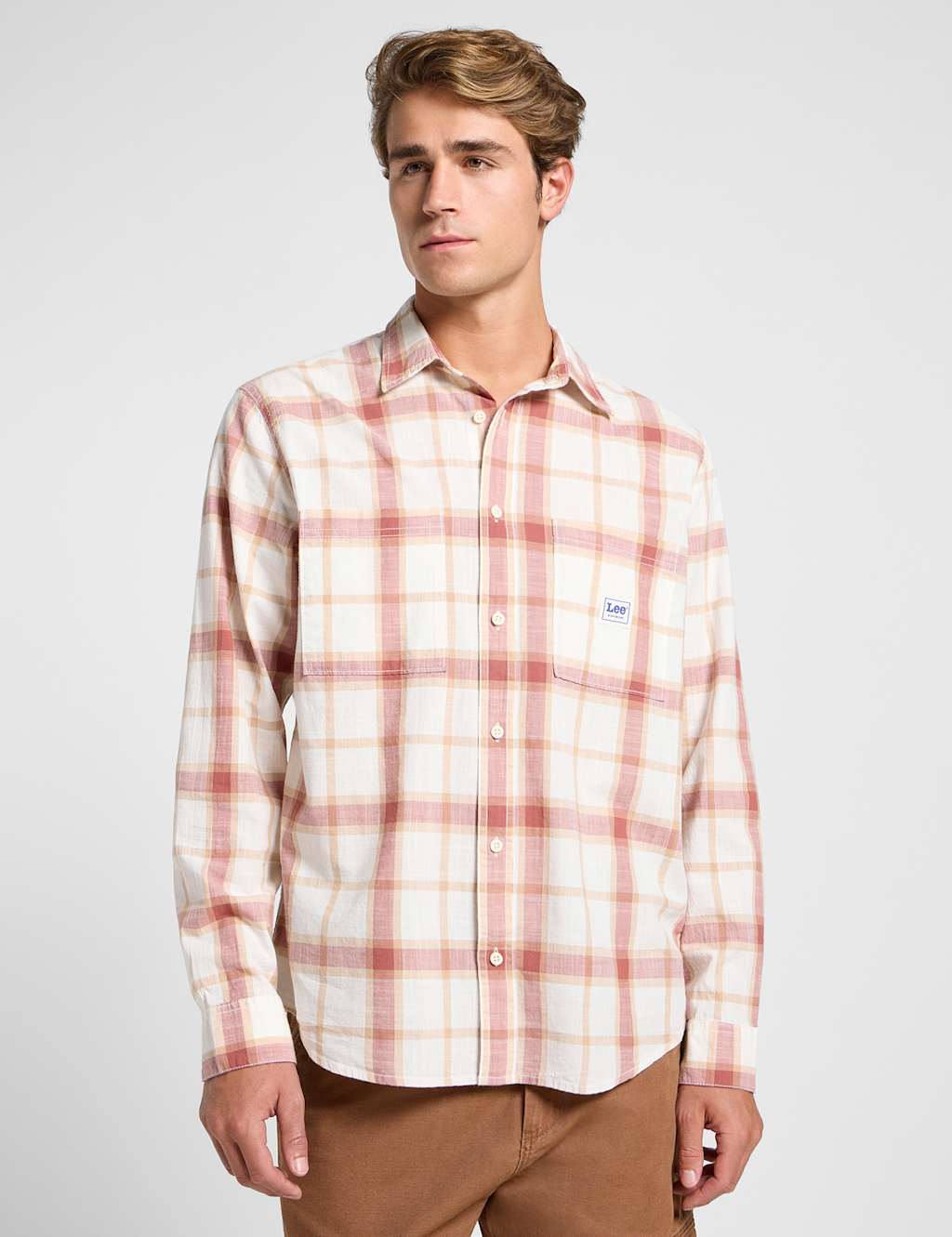 Workwear Pure Cotton Flannel Check Shirt