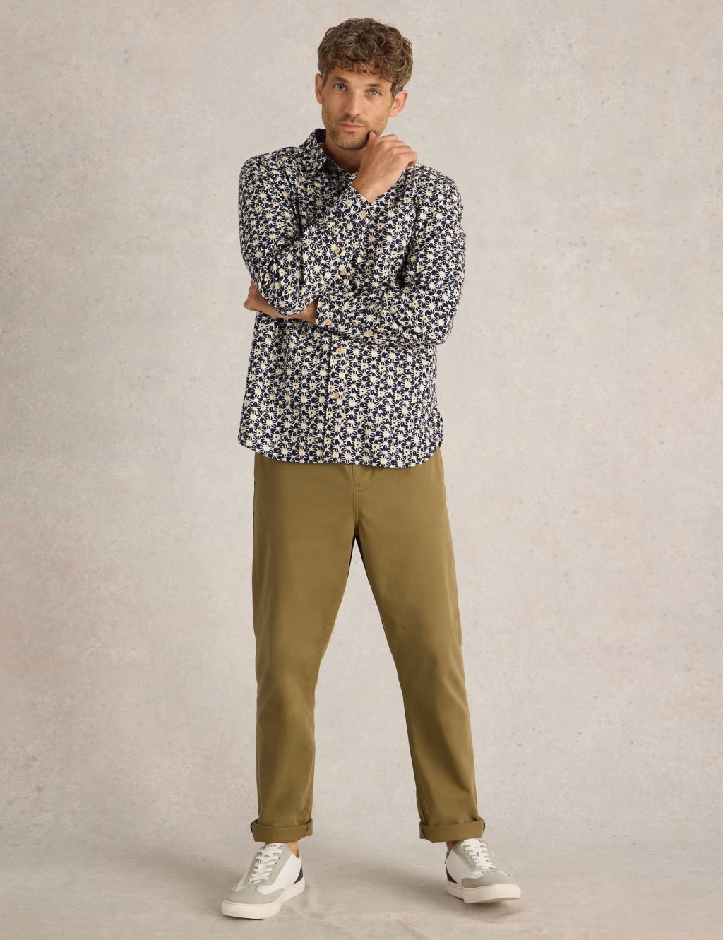 Pure Cotton Floral Shirt
