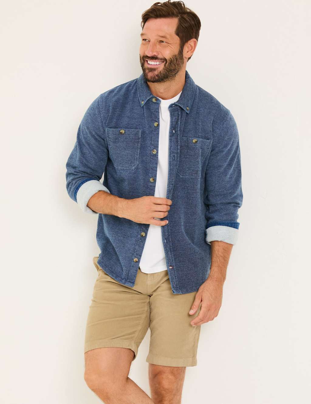 Pure Cotton Denim Shirt